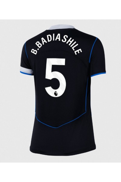 Chelsea Benoit Badiashile #5 Jalkapallovaatteet Naisten Kolmaspaita 2025-26 Lyhythihainen Chelsea Benoit Badiashile #5 Jalkapallovaatteet Naisten Kolmaspaita 2025-26 Lyhythihainen